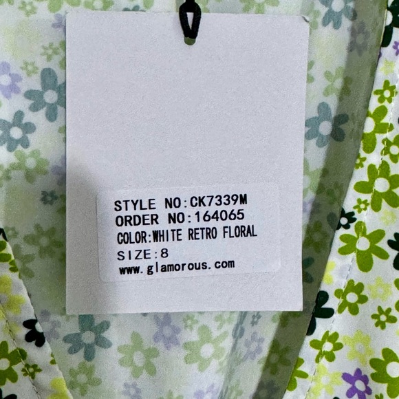 Glamorous floral dress for women - Picture 3 of 4